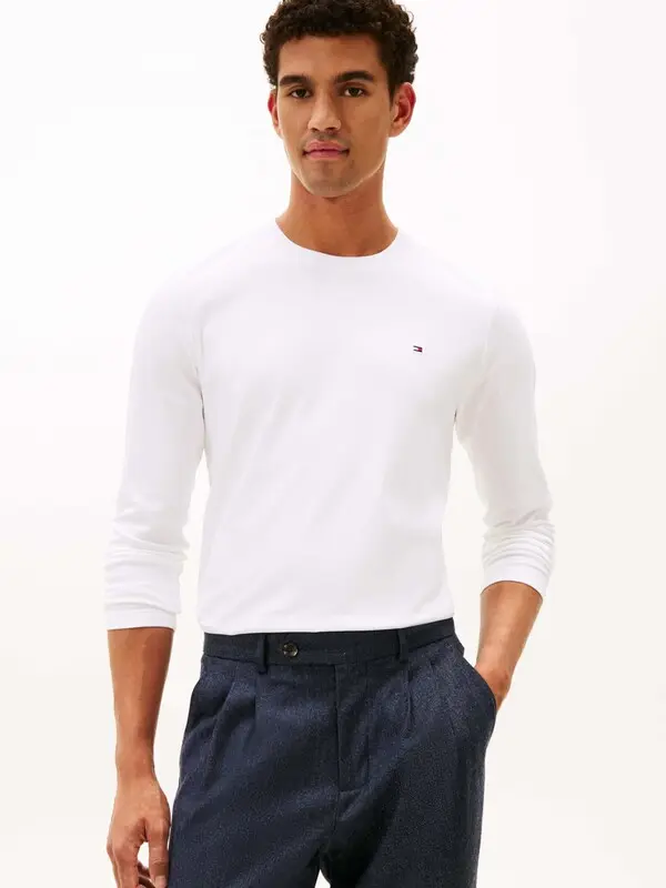 Slim Interlock Long Sleeve T-Shirt 2 Image