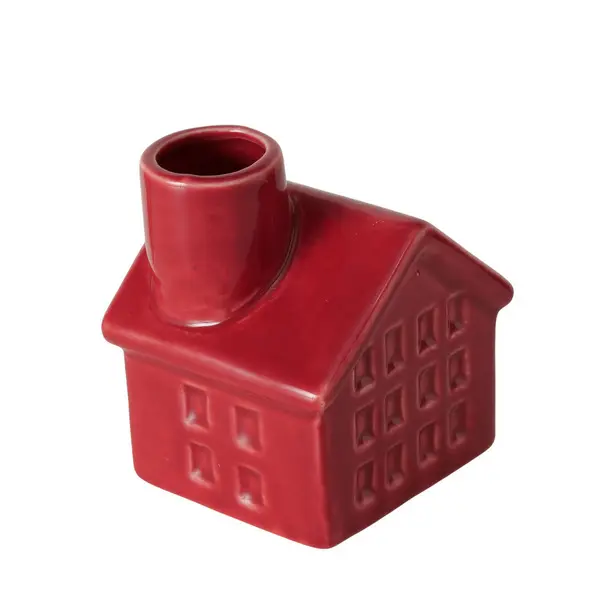 Candle holder Kenil, 4 ass., House, H 8,5 cm, L 6,5 cm 2 Image