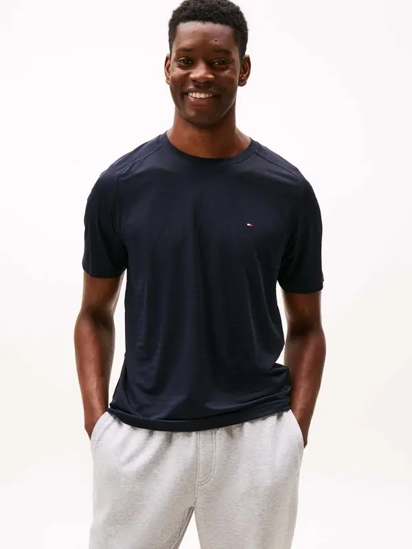 Performance Anti-Wrinkle Jacquard T-Shirt 2 Image