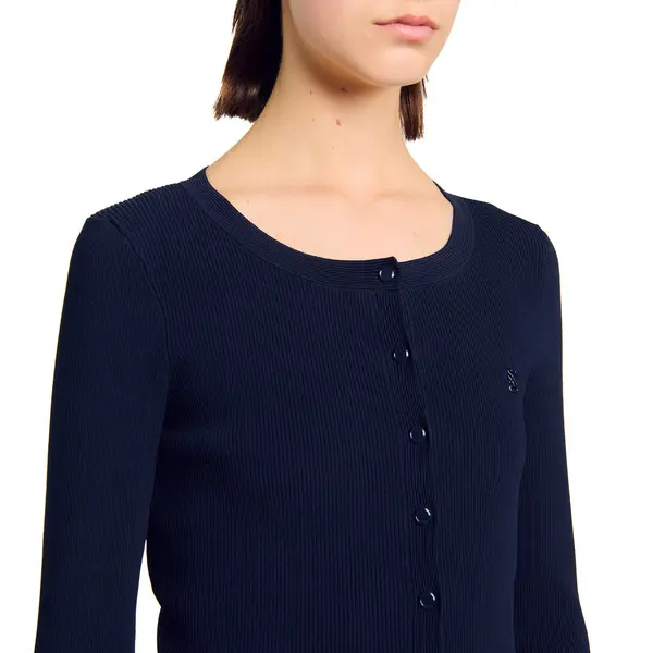 Fine Knit Cardigan 3 Image