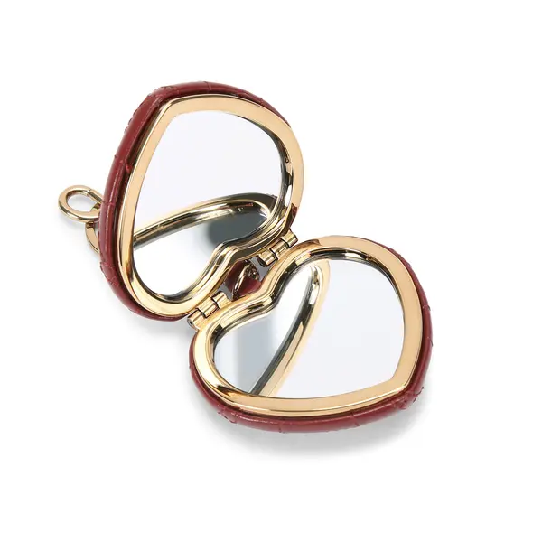 Kensington Heart Mirror Key Chain 1 Image