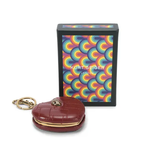 Kensington Heart Mirror Key Chain 3 Image