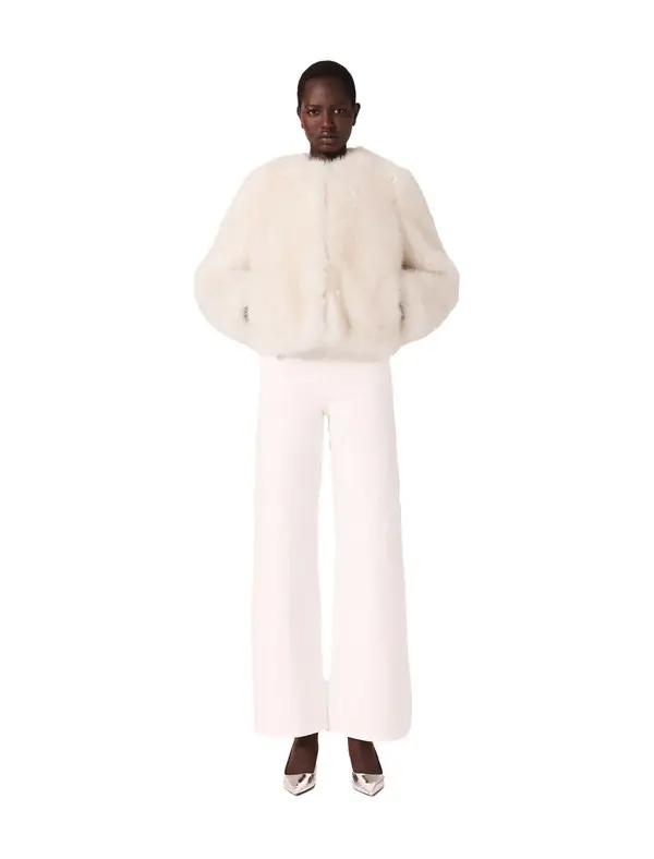 Short Faux Fur Jacket 3 Image