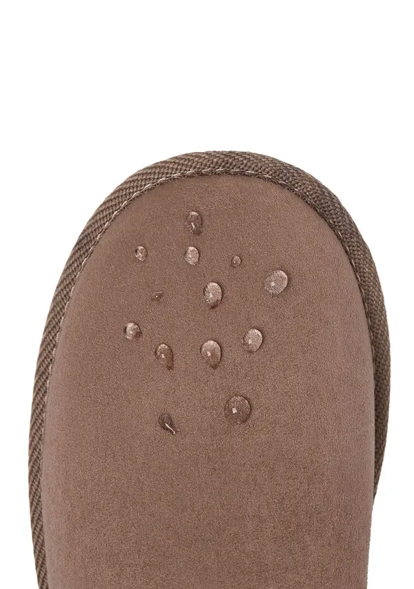 Straight Cut Suede Ankle Boots 1 Image