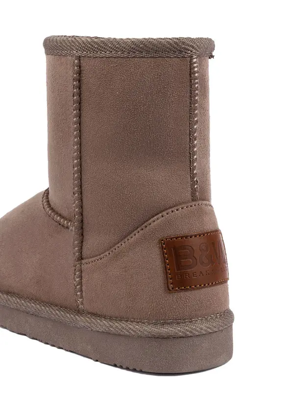 Mid-Calf Suede Winter Boots 2 Image