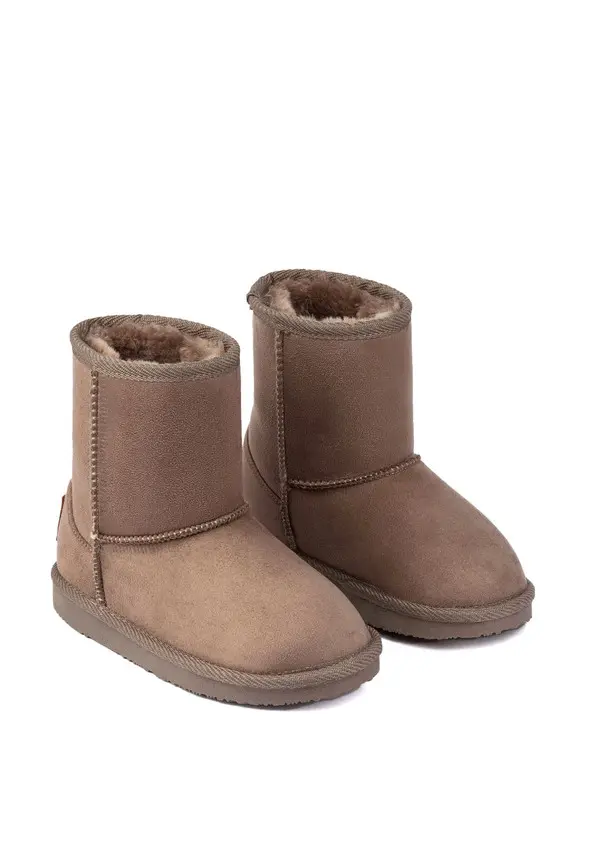 Mid-Calf Suede Winter Boots 3 Image
