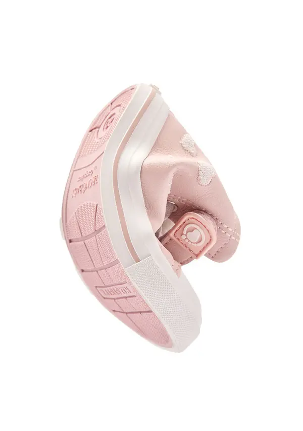 Lace-Up High-Top Sneakers with Hook-and-Loop Closure 2 Image