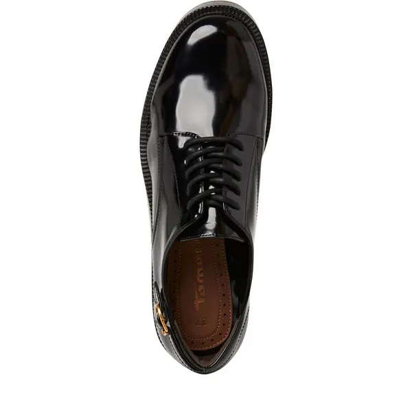 Patent Leather Lace Up Derby 1 Image