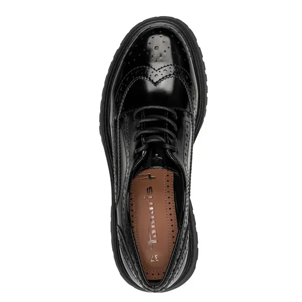 Patent Leather Lace-Up Oxford 1 Image