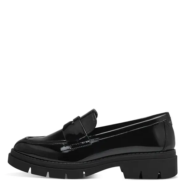Patent Leather Platform Penny Loafer 2 Image