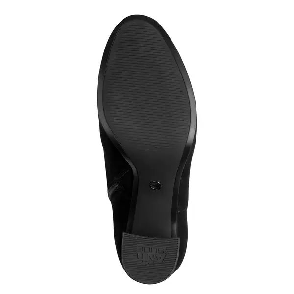 Suede Effect V-Cut Ankle Boot 2 Image