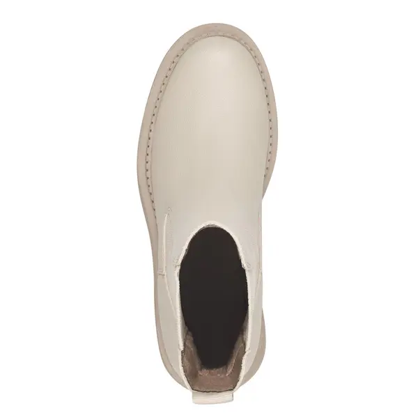 Chunky Lug Sole Leather Chelsea Boots 1 Image