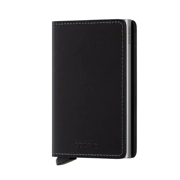 Twin Leather Cardholder - Mirum Black 1 Image