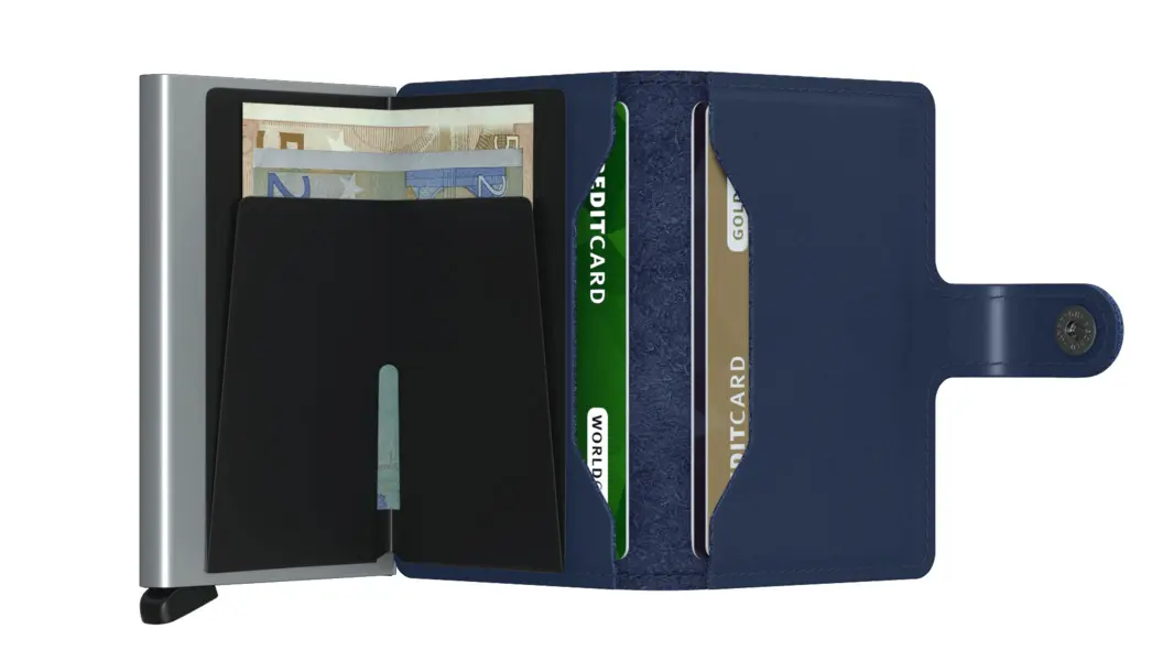 Navy Mini Wallet 2 Image