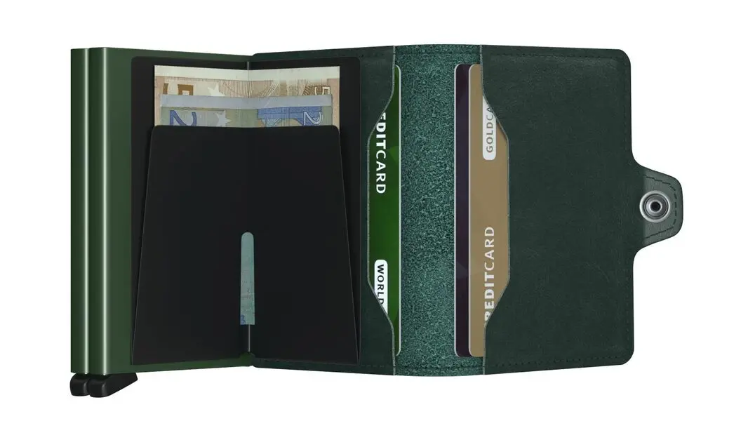 Green Twin Wallet 2 Image