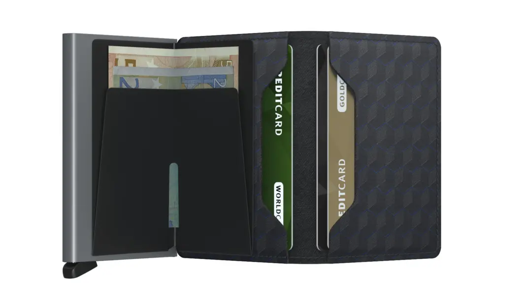 Black Slim Wallet 3 Image