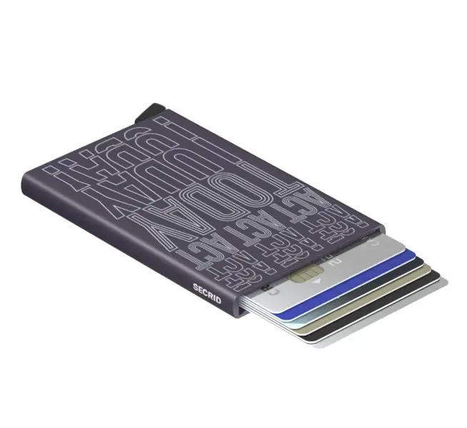 Dark Purple Card Protector 2 Image