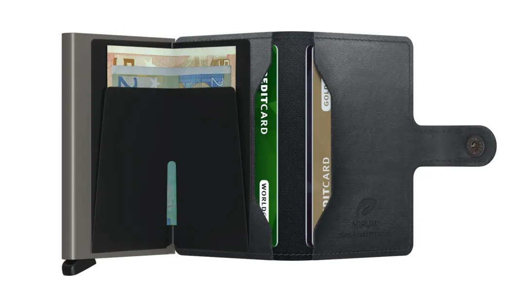 Black Mini Wallet 1 Image
