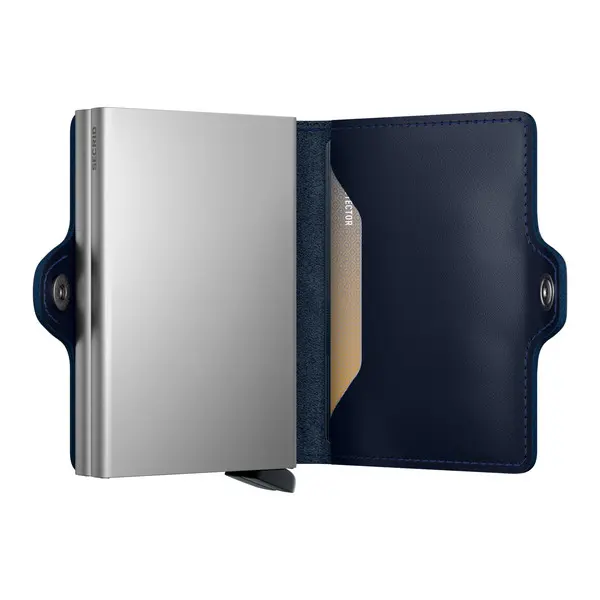 Twin Wallet - Navy 2 Image