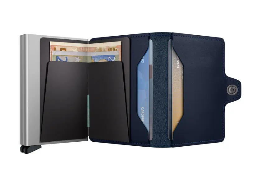 Twin Wallet - Navy 3 Image