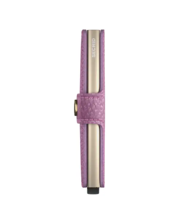 Pebbled Mini Wallet - Orchid 2 Image