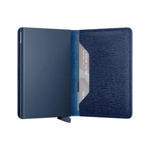 Crisple Slim Wallet - Navy 2 Image