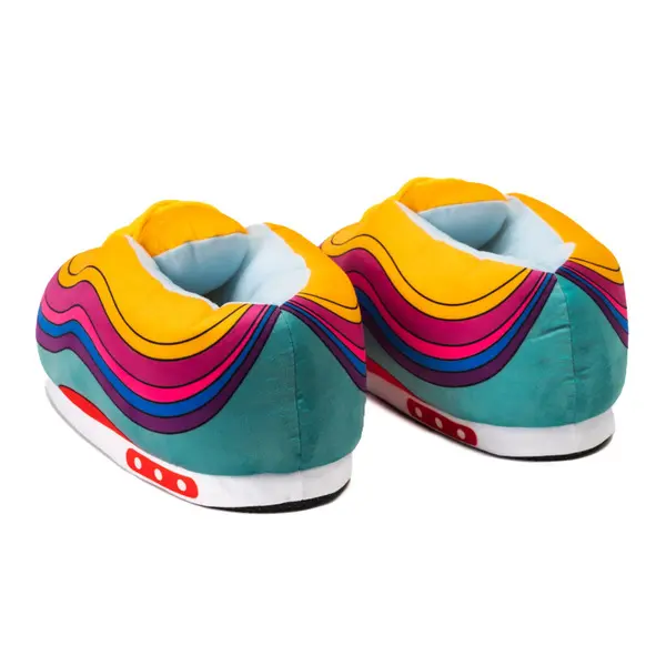 Multicolor Furry Slipper - Kids 2 Image