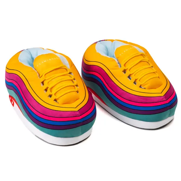 Multicolor Furry Slipper - Kids 3 Image