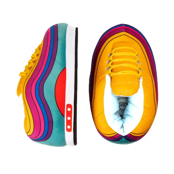 Multicolor Furry Slipper - Kids 4 Image