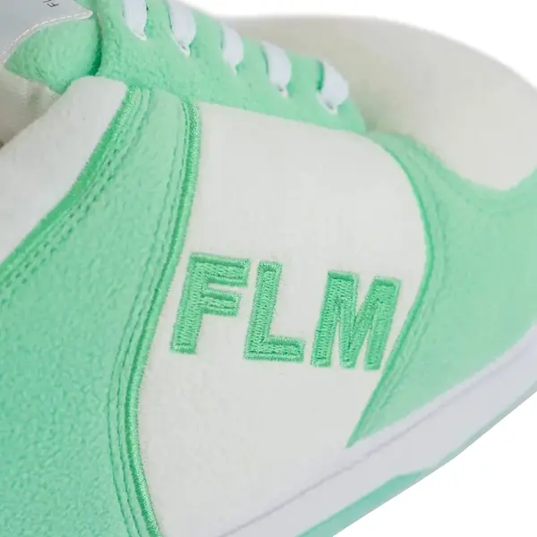 Green Plush Low-Top Slipper - FLM Edition 1 Image