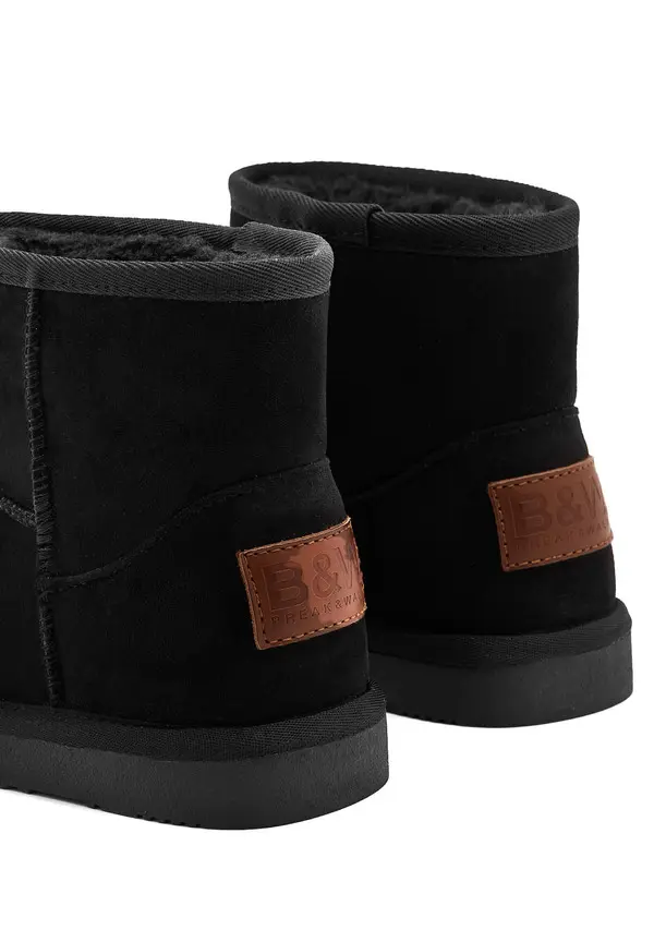 Classic Suede Ankle Winter Boots 2 Image