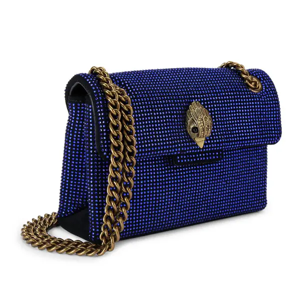 Embellished Small Kensington Crossbody Bag with Gold Chain 1 Image