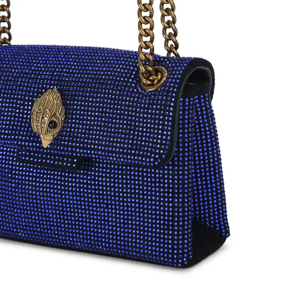 Embellished Small Kensington Crossbody Bag with Gold Chain 4 Image