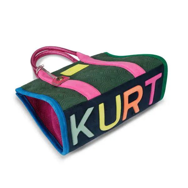 Southbank Colorful Prints Tote Bag 1 Image
