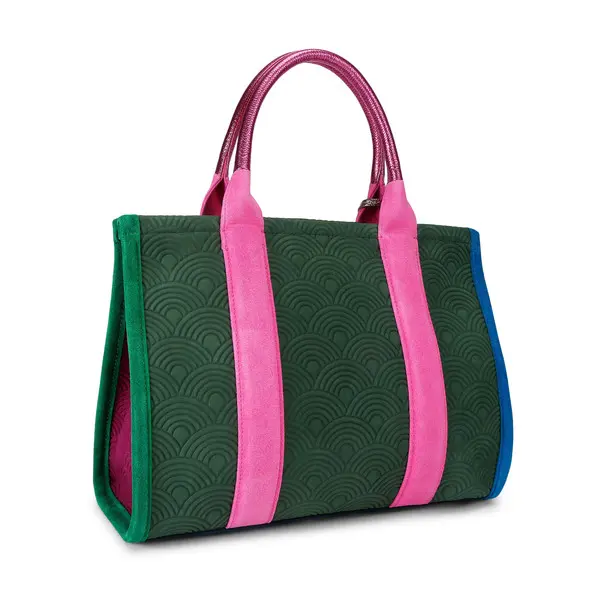 Southbank Colorful Prints Tote Bag 3 Image