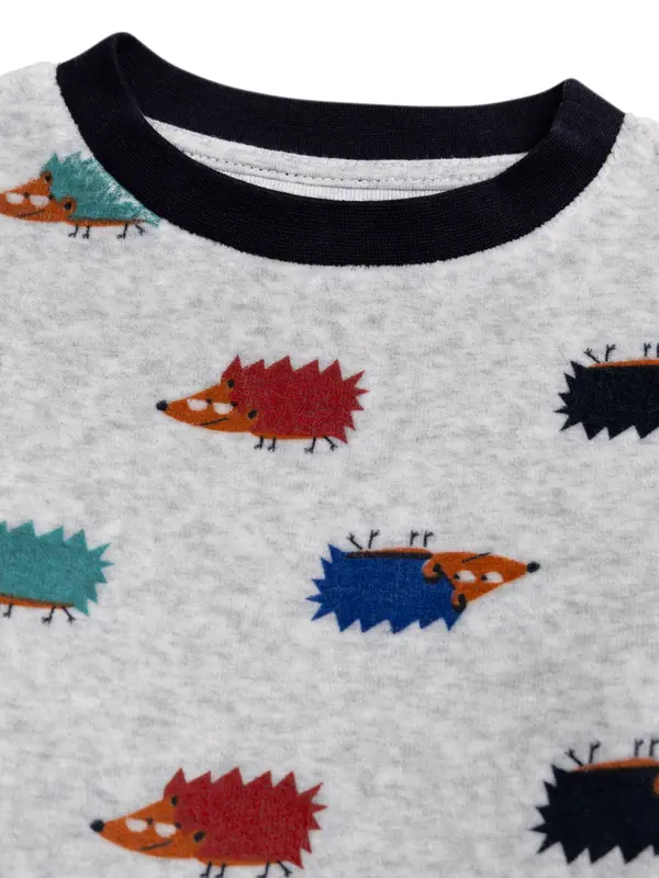 Boys Hedgehog Pajamas 1 Image