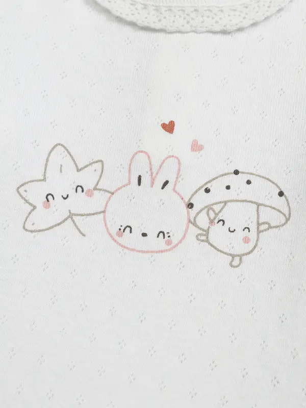 Girls Newborn Body with Fancy Pattern for Girl 2 Image