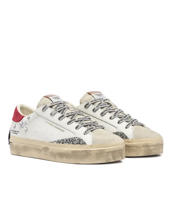Distressed Platform Oh Girl Sneakers 1 Image