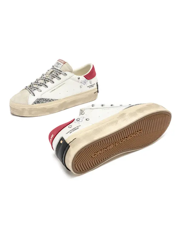 Distressed Platform Oh Girl Sneakers 3 Image