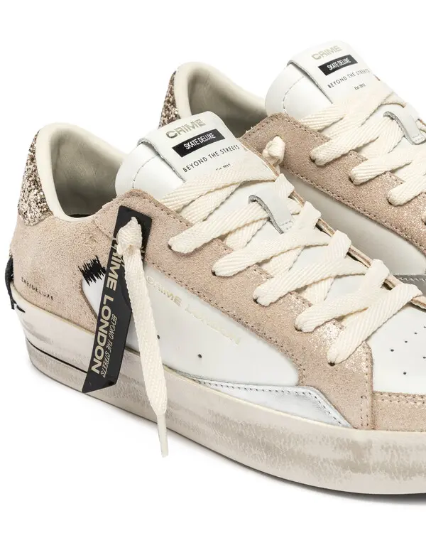 SK8 Deluxe Wedge Champagne Dust Sneakers 1 Image