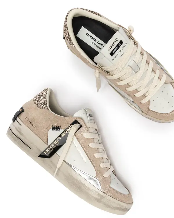 SK8 Deluxe Wedge Champagne Dust Sneakers 2 Image