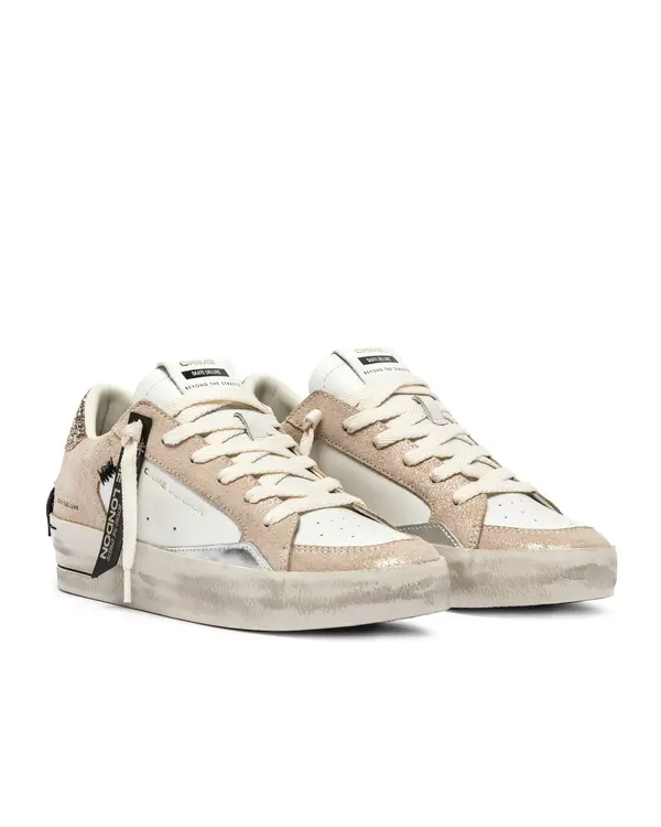 SK8 Deluxe Wedge Champagne Dust Sneakers 4 Image