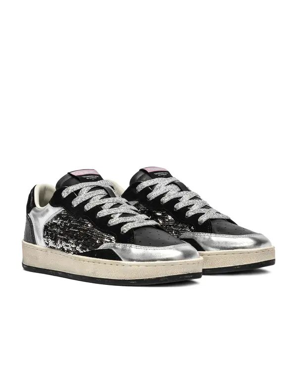 Chelsea Silver Strobe Sneakers 1 Image