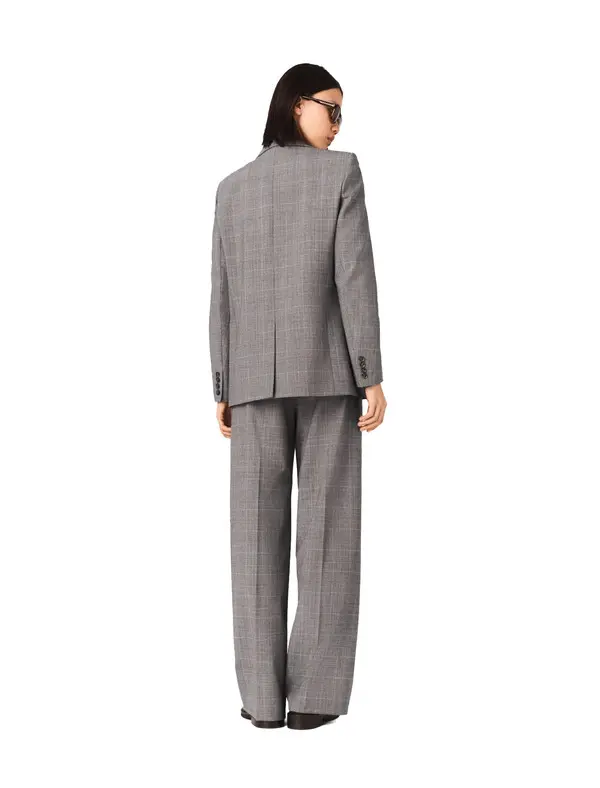 Checked Suit Jacket 3 Image