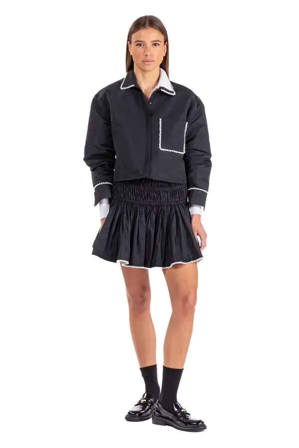 Boxy Cut Taffeta Shirt 2 Image