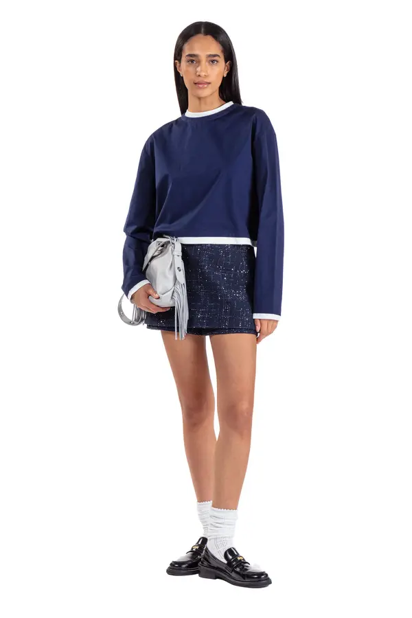 Layered-Effect T-Shirt 2 Image