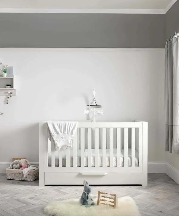  Franklin Cotbed - White Wash 1 Image