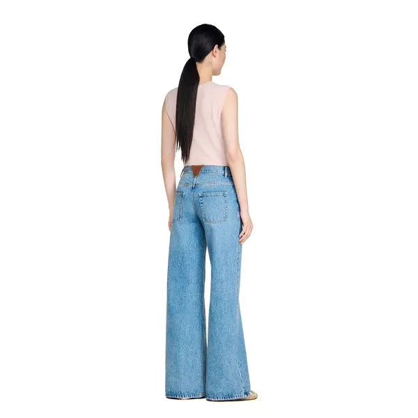 Faded Wide Straight-leg jeans 1 Image