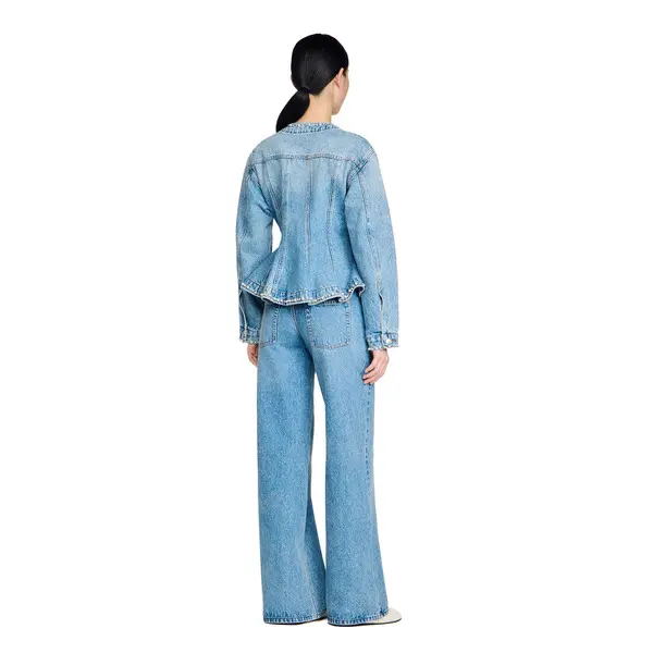 Beaded Denim Jacket 1 Image