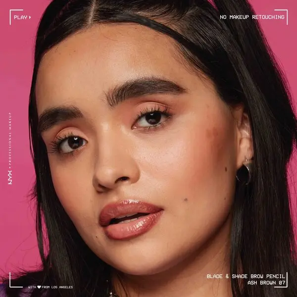 Nyx Professional Makeup Blade & Shade, Dual Edged Brow Pencil, Up to 16HR wear, Smooth-glide pigment 7 Image